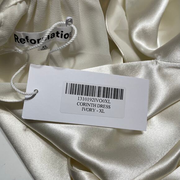 NWT - Reformation Corinth Silk Mini Dress - Picture 4 of 8